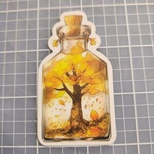 10/$10 Sticker Autumn Leaves Nature Tree